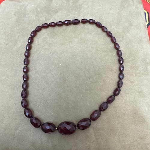 Vintage art deco cherry amber - vintage,