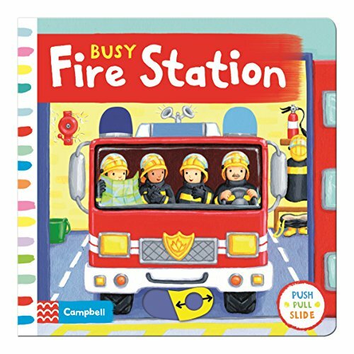 Busy fire station - station, (busy