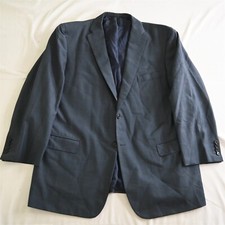 Oxxford Clothes 48R Blue Glenn