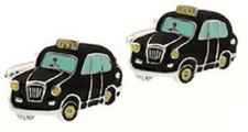 TAXI LONDON CAB SILVER BLACK