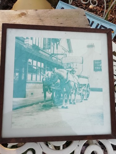 Vintage framed photo truman - framed,