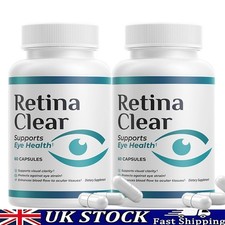 2x Vision Support 60 Capsules - Prevents Eye Fatigue and Improves Visual Focus//