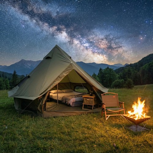 1ft bell tent person 4 - bell, 8-person