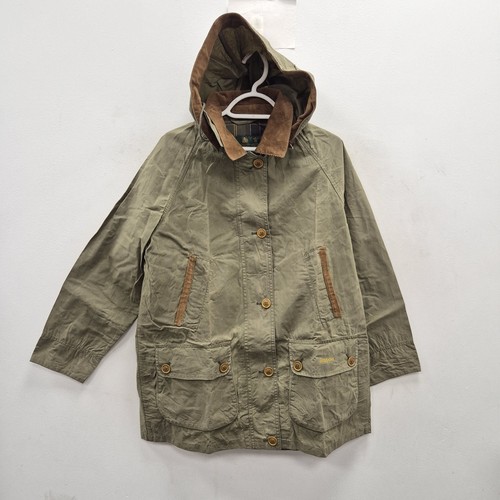 Barbour delevinge green - barbour, cotton