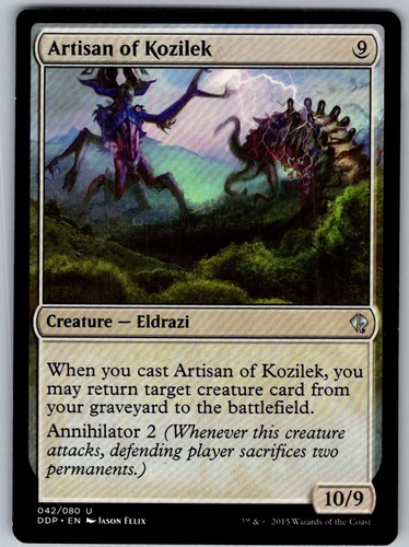 Mtg tcg artisan kozilek - of,
