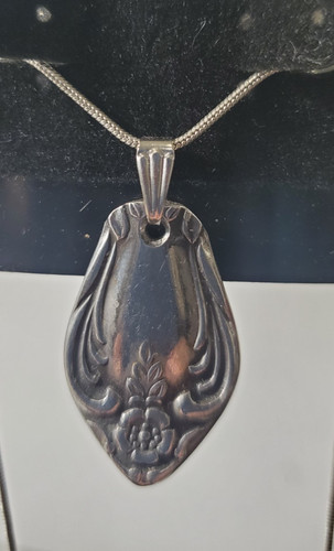 Homemade stainless steel spoon - steel,