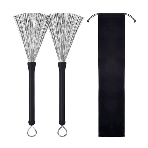 1pair drum brushes - 1pair,