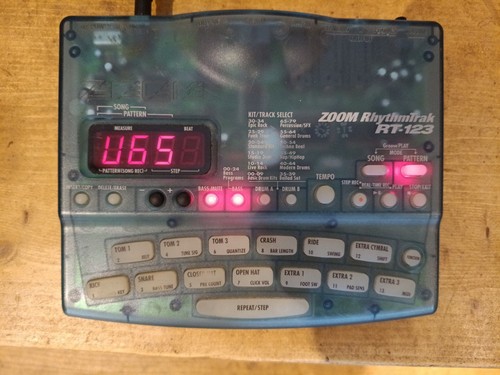 Zoom rhythmtrak 123 drum - rhythmtrak,
