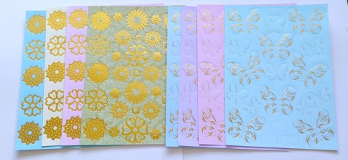 Kanban sheets foiled die - a4,