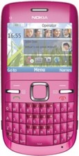 Nokia C3-00 - Hot pink