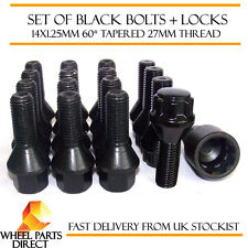 Black Wheel Bolts & Locks