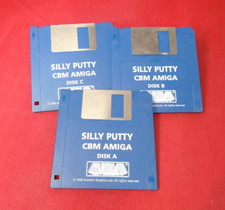 Silly Putty 3 x 3.5" CBM Commodore Amiga by Gremlin Graphics 1993
