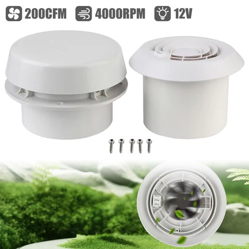 12v mushroom roof vent - 12v,