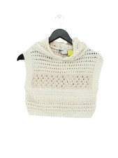 Zara Women's Hoodie S Cream