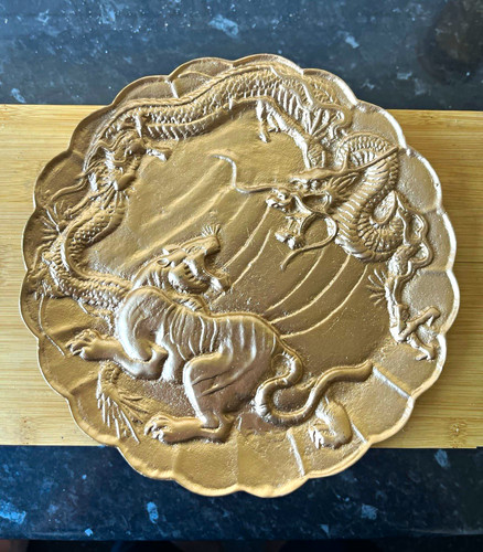 Brass decorative plate - brass,