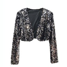 Radiant Women's Sequin Shrug