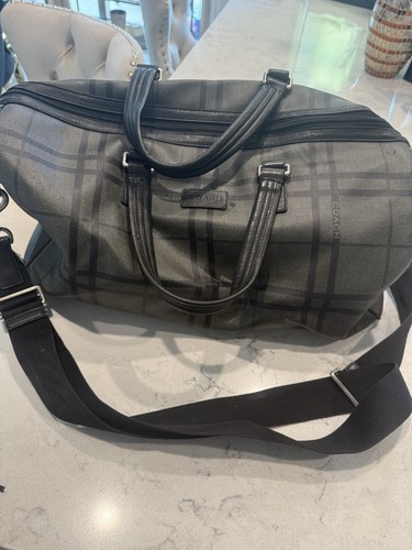 Coach men black - men's, plaid