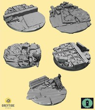 Crimson Lords  32mm  Base Toppers  - Greytide Studio - Blood Angels