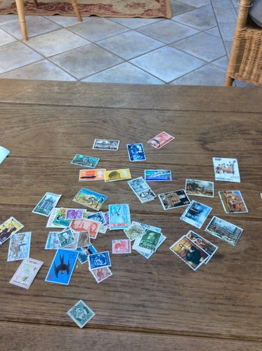 Vintage postage stamp - vintage, bundle