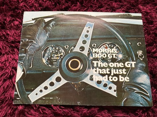 Morris 1300 brochure - morris, gt