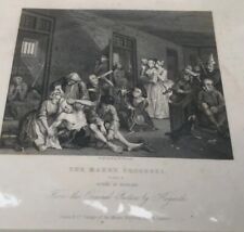 THE RAKES PROGRESS PLATE 8  PRINT