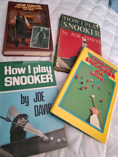 Joe davis snooker books - davis,