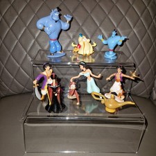 Disney Aladdin Figures Bundle Jasmine, Genie, Sultan, 1992-1993 Vintage