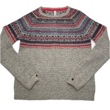 WEIRD FISH Fair Isle Jumper