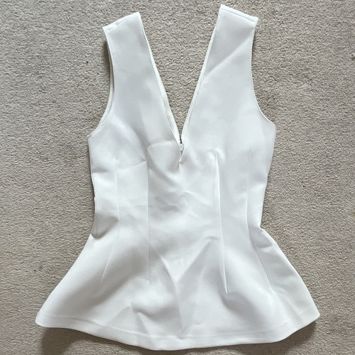 Zara women white solid - zara, women's