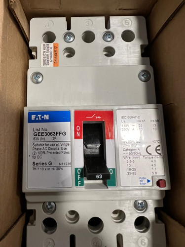 Eaton amp 63a 18ka - amp, triple