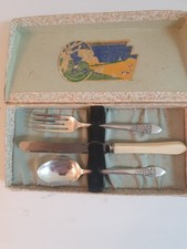 RARE SILVER PLATE LITTLE BOY