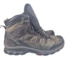 Salomon Quest 4D 2 GTX Men's Hiking Boots Size 12.5 Leather Gore-Tex Contagrip