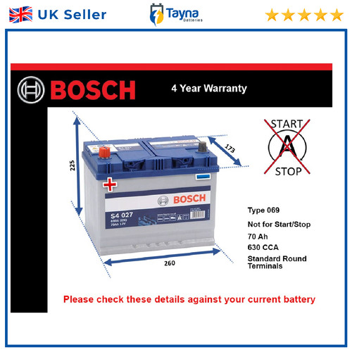 Battery fits citroen ds21 - battery,