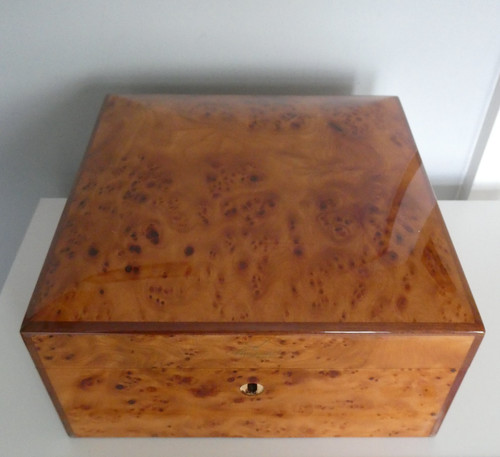 Breguet burr walnut wooden - -,