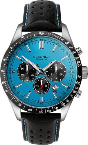 Sekonda stainless steel gents - stainless,