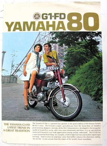Yamaha fd motorcycle - 80,