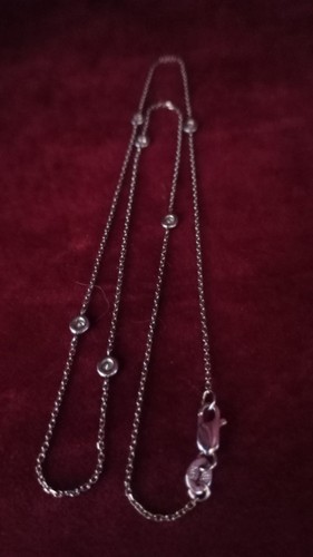 14ct white gold and - gold, diamond