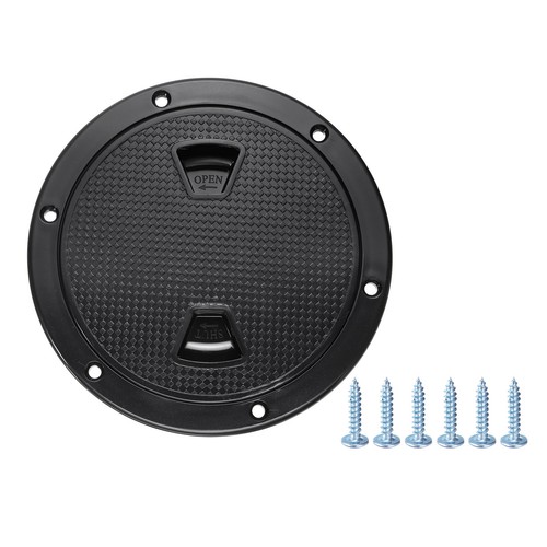 Boat hatch round non slip - 6",