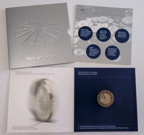 2000 millennium coin - millennium,