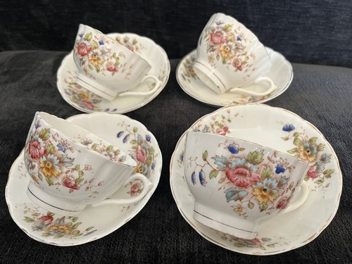 Four hand painted antique - four,