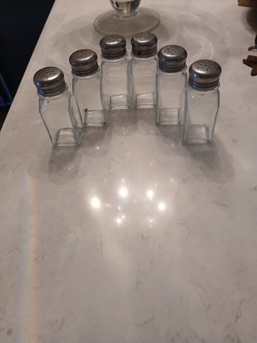 Glass cruet set - set, x