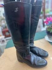 Vintage Leather Riding Boots