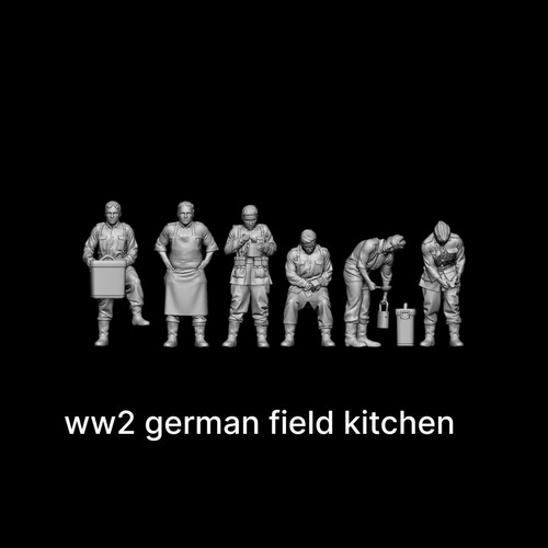 Wwii german soldiers for - 1:72,