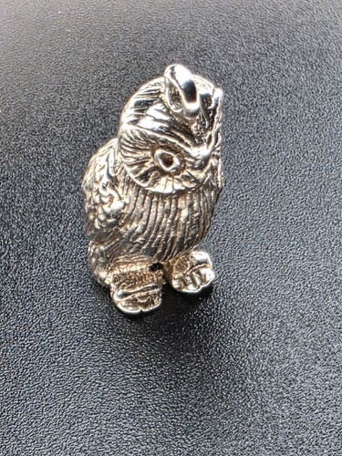 Vintage sterling silver owl - vintage,