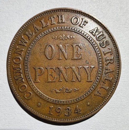 Australia penny 1934 - ,