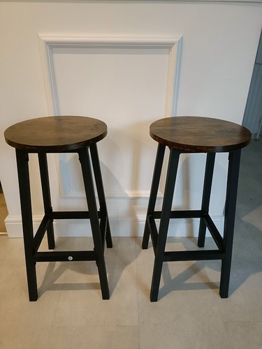 Pair breakfast bar stools - breakfast,