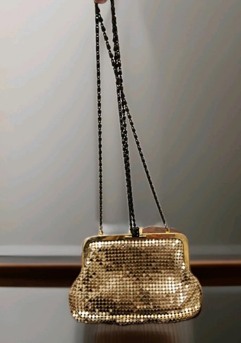 Vintage 1940s gold mesh - 1940s,