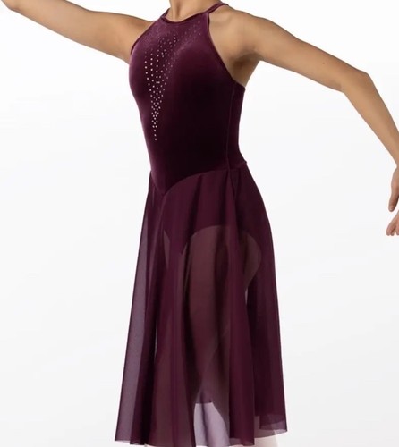 Weissman purple velvet - purple,