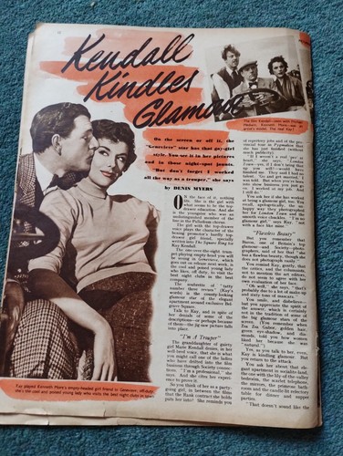 K1c ephemera 1953 - film, folded