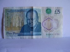 AA26 Bank Of England £5 Five